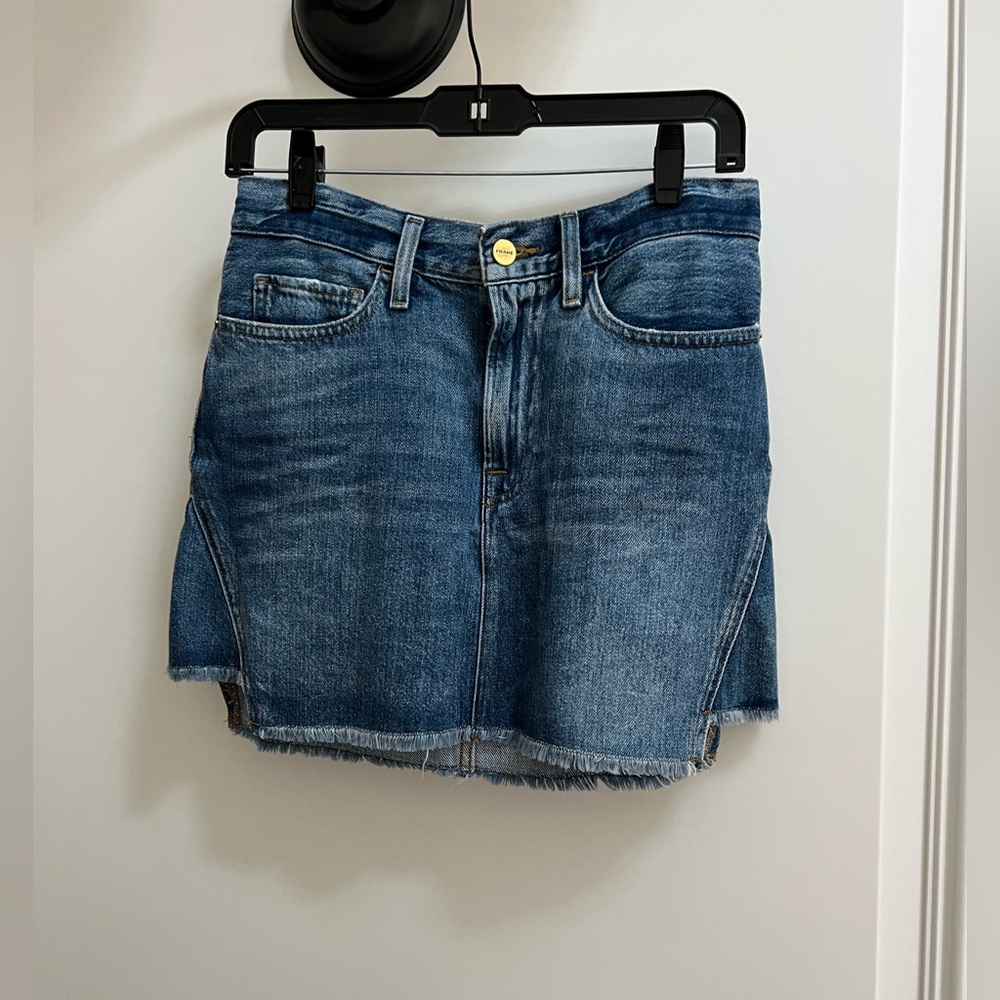 Frame Denim Skirt